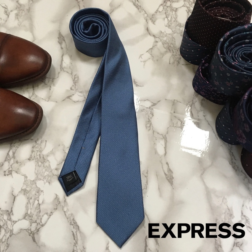 3 for $25 - NWT Express Silk Textured Solid Tie